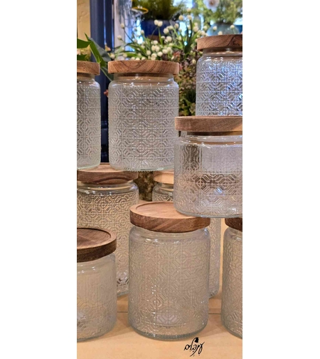 צנצנת זכוכית סבתא