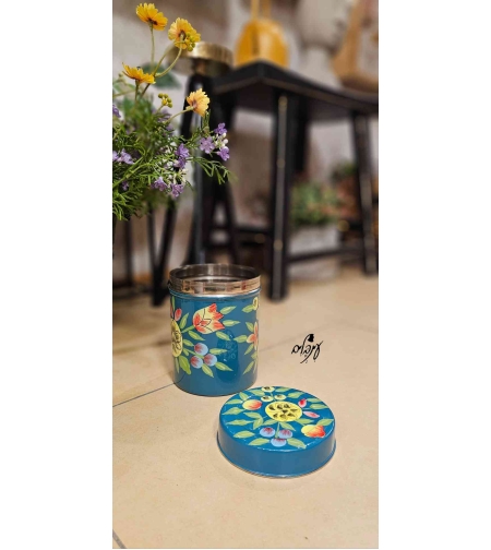 קופסת איחסון נירוסטה מאוייר