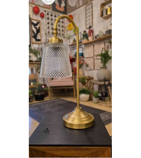 מנורת גולי זכוכית גלי