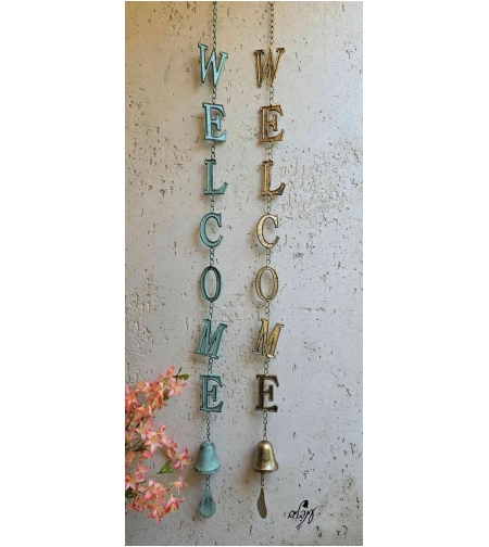 שרשרת קיר welcome