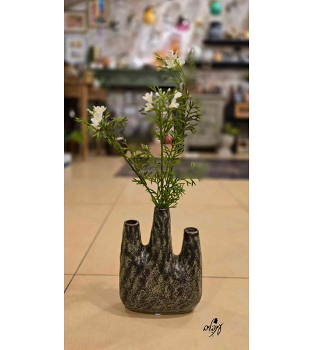 אגרטל קרמיקה 3 קנים