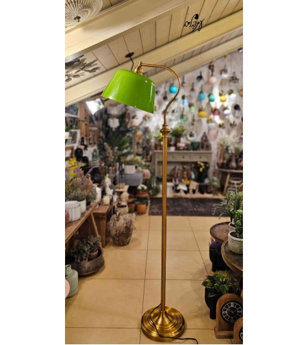 מנורת רגל טורקיש ירוק