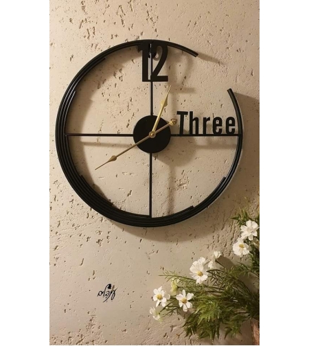 שעון קיר three