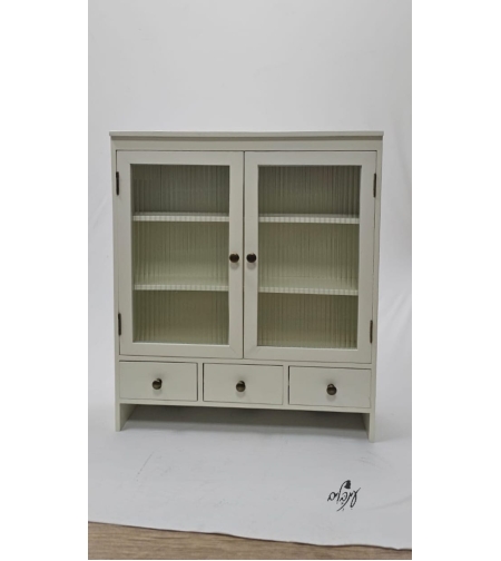 ארונית פסים שמנת