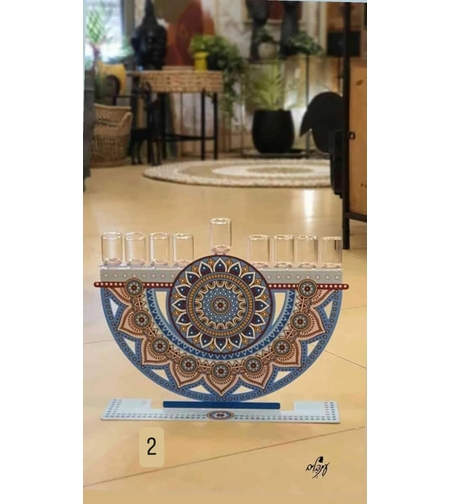 חנוכיה מעוצבת דגם 2