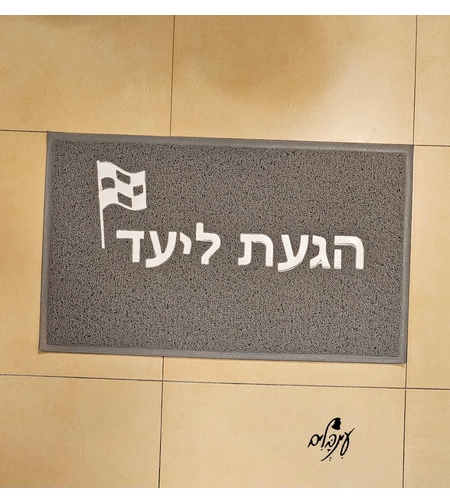 שטיח כניסה הגעת ליעד