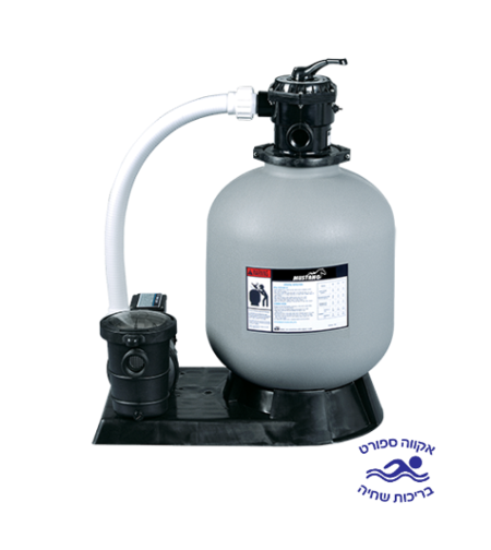 משאבה עם מסנן חול 8000 MUSTANG