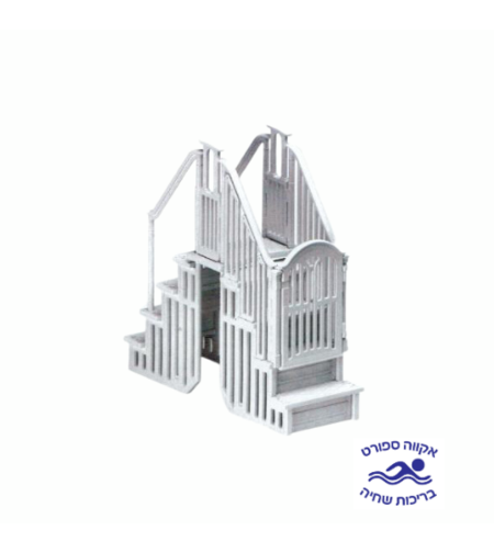 מדרגות מפוארות לשני צדדים מוסטנג