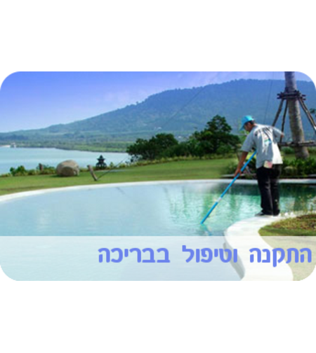 התקנה וטיפול בבריכה