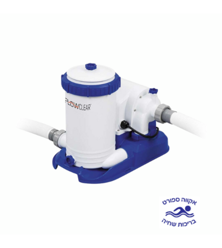 משאבת פילטר לבריכה 2500 - גלון