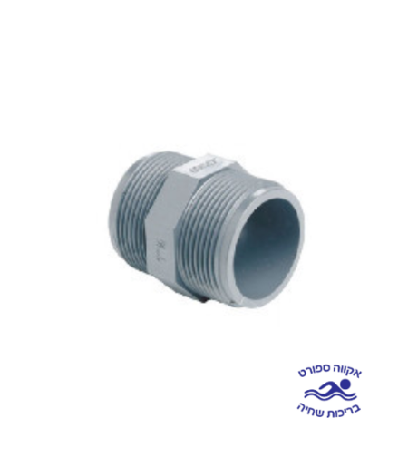 בושינג הברגה 1.1/2 נקבה ל 2' זכר - RCE063F - פוליפייפ