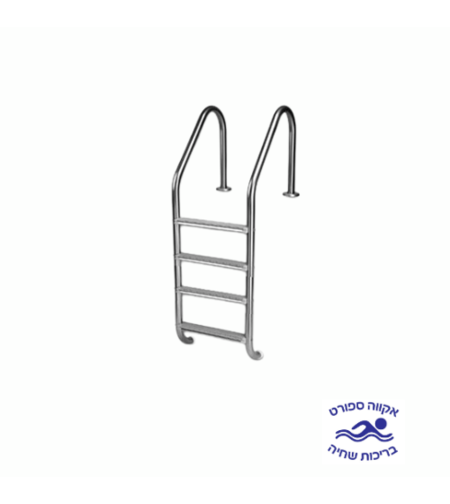 סולם נירוסטה 4 שלבים SL415-SR - 316 מוסטנג