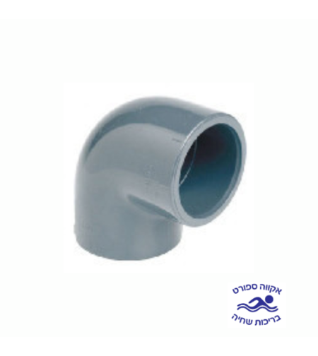 זוית 90 מעלות 50 מ'מ הדבקה - GOD0500 - פוליפייפ