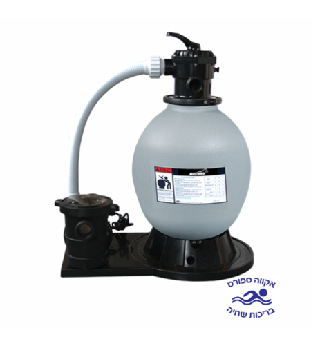 משאבה עם מסנן חול 5000 MUSTANG מוסטנג