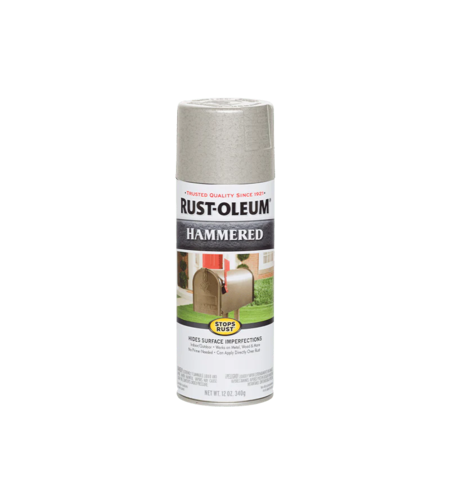 ספריי צבע מרוקע לבן- אלרם