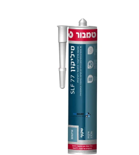 סיליקון סניטרי SLF 77 טמבור- שקוף