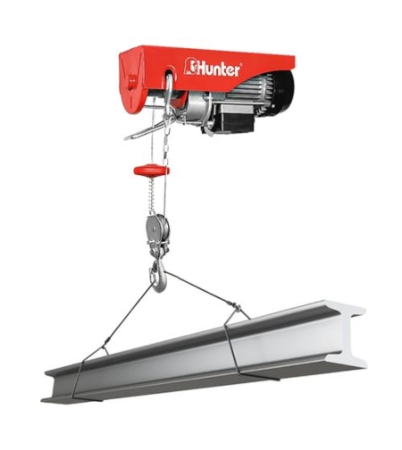 כננת הרמה חשמלית 500 ק”ג, 900W כולל שלט אלחוטי HUNTER
