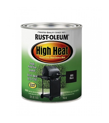 צבע חום גבוה שחור כ 1 ליטר -אלרם