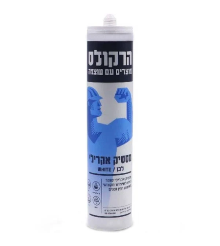 מסטיק אקרילי לבן