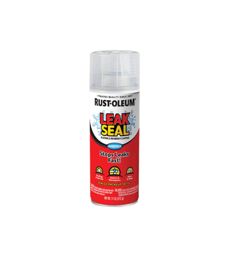 ליקסיל-ספריי ציפוי גומי לאיטום-צבע לבן מיכל 355 מל'-אלרם