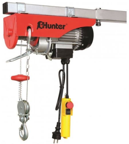 כננת חשמלית 125/250 ק”ג, כבל 18 מ’ HUNTER 500W
