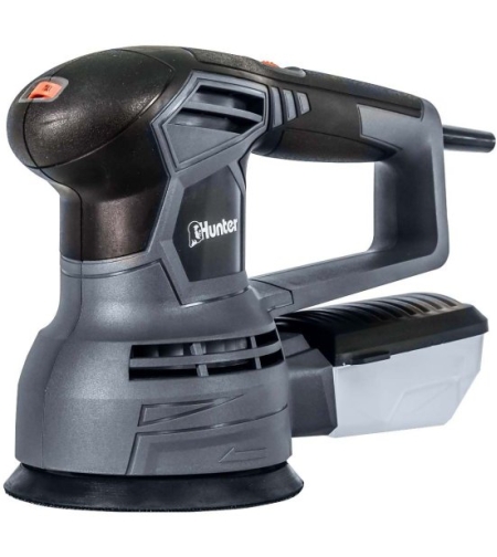 מלטשת אקצנטרית עם מיכל פלסטיק HUNTER 480W