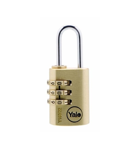 מנעול תלי קומבינציה מידה 22 Y150 YALE