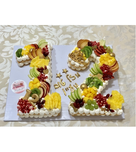 עוגת מספריים בת מצווה 12