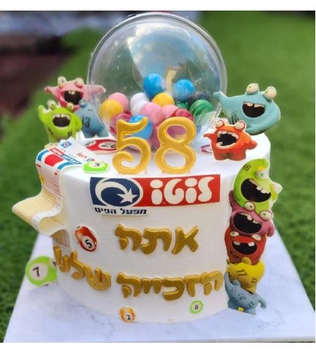 עוגת מפעל הפיס לוטו (M)
