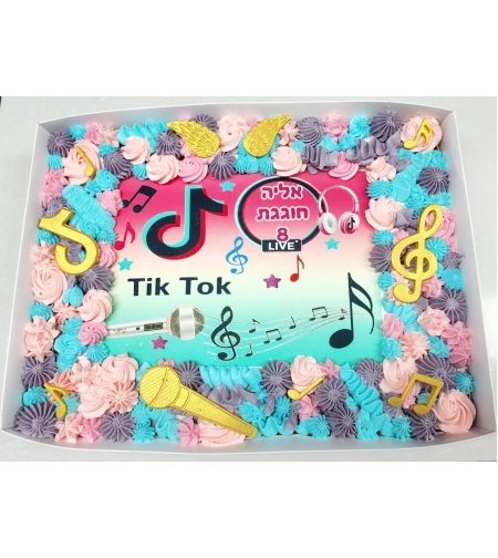 עוגת טיק טוק Tik Tok