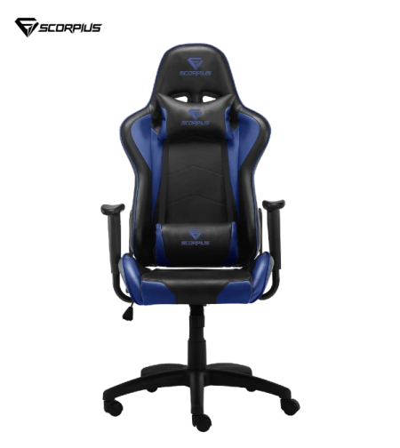 מושב גיימינג - כחול Scorpius Gamer Blue