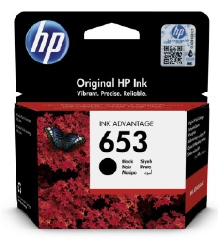 ראש דיו מקורי ‎ HP 653 שחור