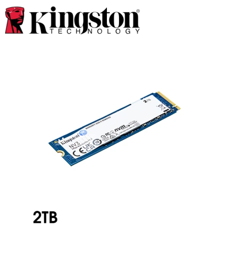 כונן קשיח KINGSTON NV3 PCIe 4.0 NVMe 2TB SSD