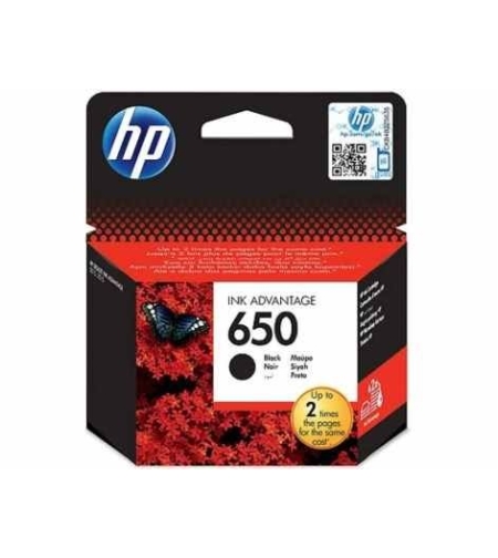 ראש דיו מקורי ‎ HP 650 שחור