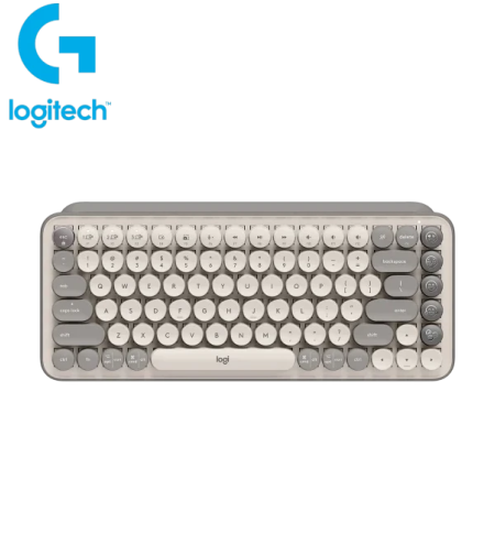 מקלדת מכאנית אלחוטית אפור LOGITECH POP KEYS