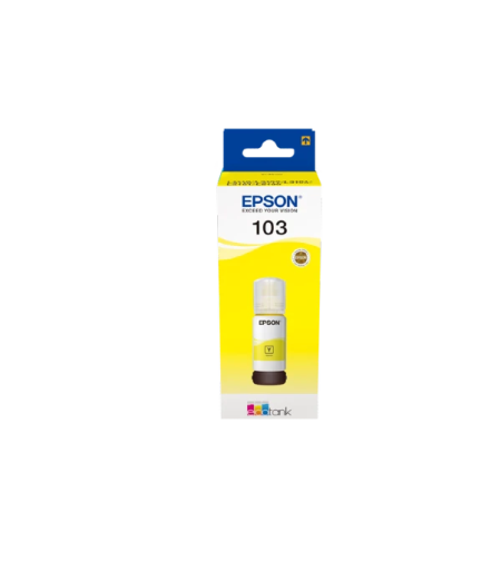 ראש דיו מקורי EPSON 103 צבע צהוב