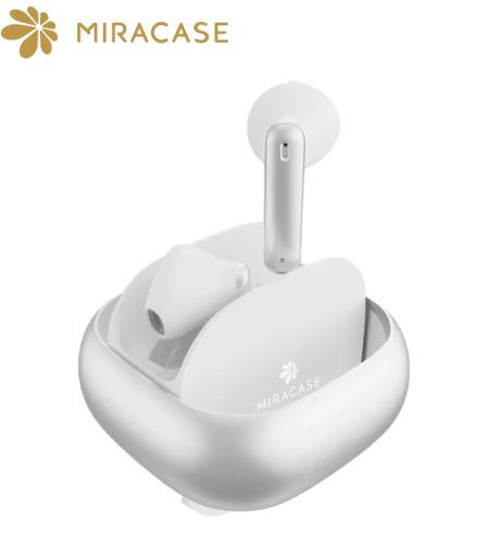 سماعات أذن لاسلكية MIRACASE MTWS200 – أبيض
