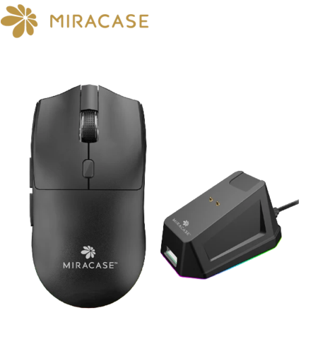 Miracase MGMCD1 – עכבר גיימינג אלחוטי עם עמדת טעינה