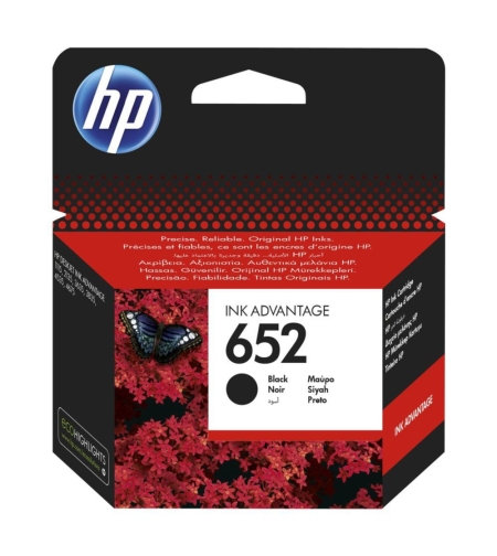 ראש דיו מקורי ‎ HP 652 שחור
