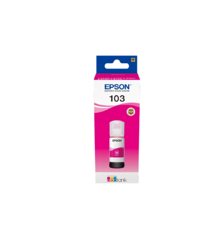 خرطوشة حبر أصلية Epson 103 Magenta احمر