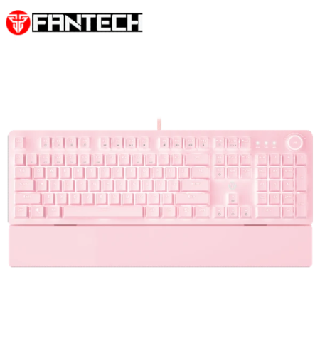 מקלדת גיימנג מכנית צבע ורוד  FANTECH MAXPOWER MK853