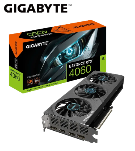 כרטיס מסך GIGABYTE GeForce RTX™ 4060 EAGLE OC 8G