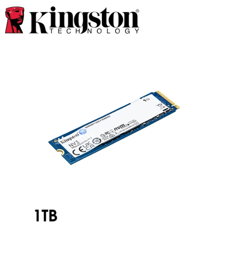 כונן קשיח KINGSTON NV3 PCIe 4.0 NVMe 1TB SSD