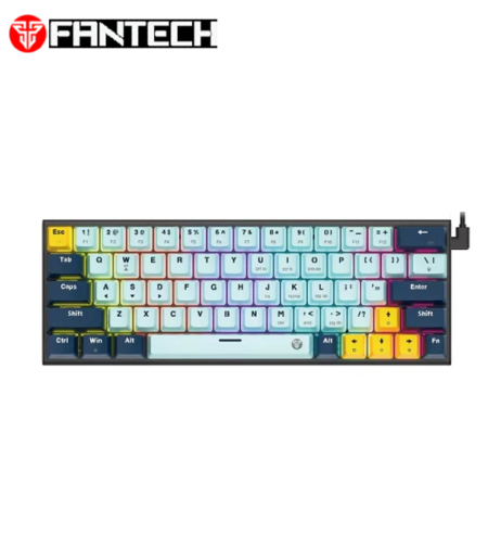 מקלדת גיימנג מכנית קצרה FANTECH ATOM63 MK874V2
