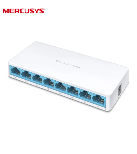 מתג MERCUSYS MS108 8-Port 10/100Mbps Desktop Switch