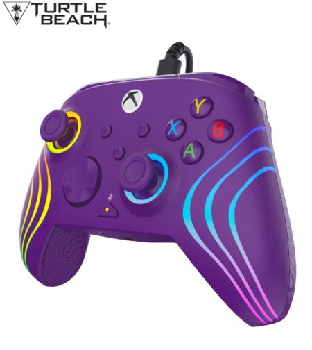 בקר גיימינג חוטי Turtle Beach Afterglow Wave RGB – סגול