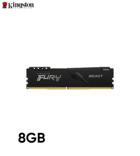 זיכרון Kingston 8GB FURY Beast DDR4