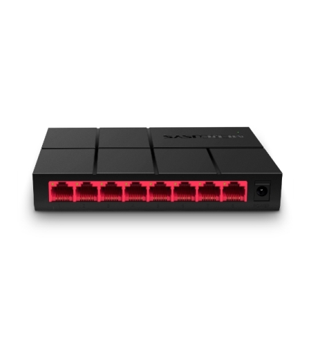 מתג MERCUSYS MS108G 8-Port 10/100/1,000 Mbps Desktop Switch