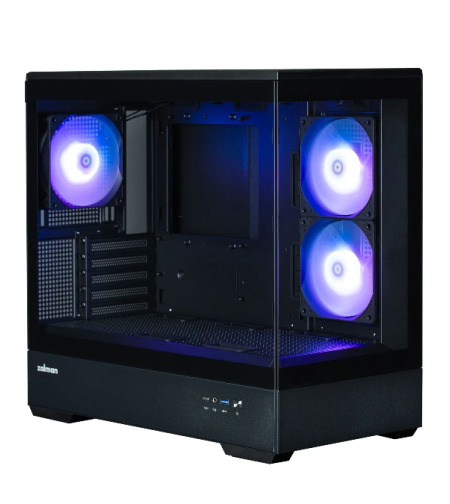 صندوق جيمينج ZALMAN P30 ARGB mATX CASE - Black