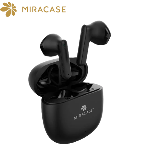 אוזניות אלחוטיות דגם MTWS140 מבית MIRACASE בצבע שחור